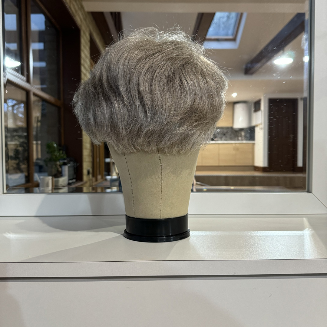 GREY SHORT 9×9 – SILK TOP - Image 3